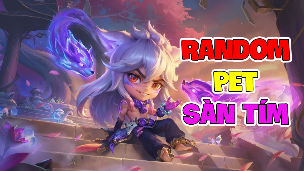 Random 100% Pet Sàn Tím 150k